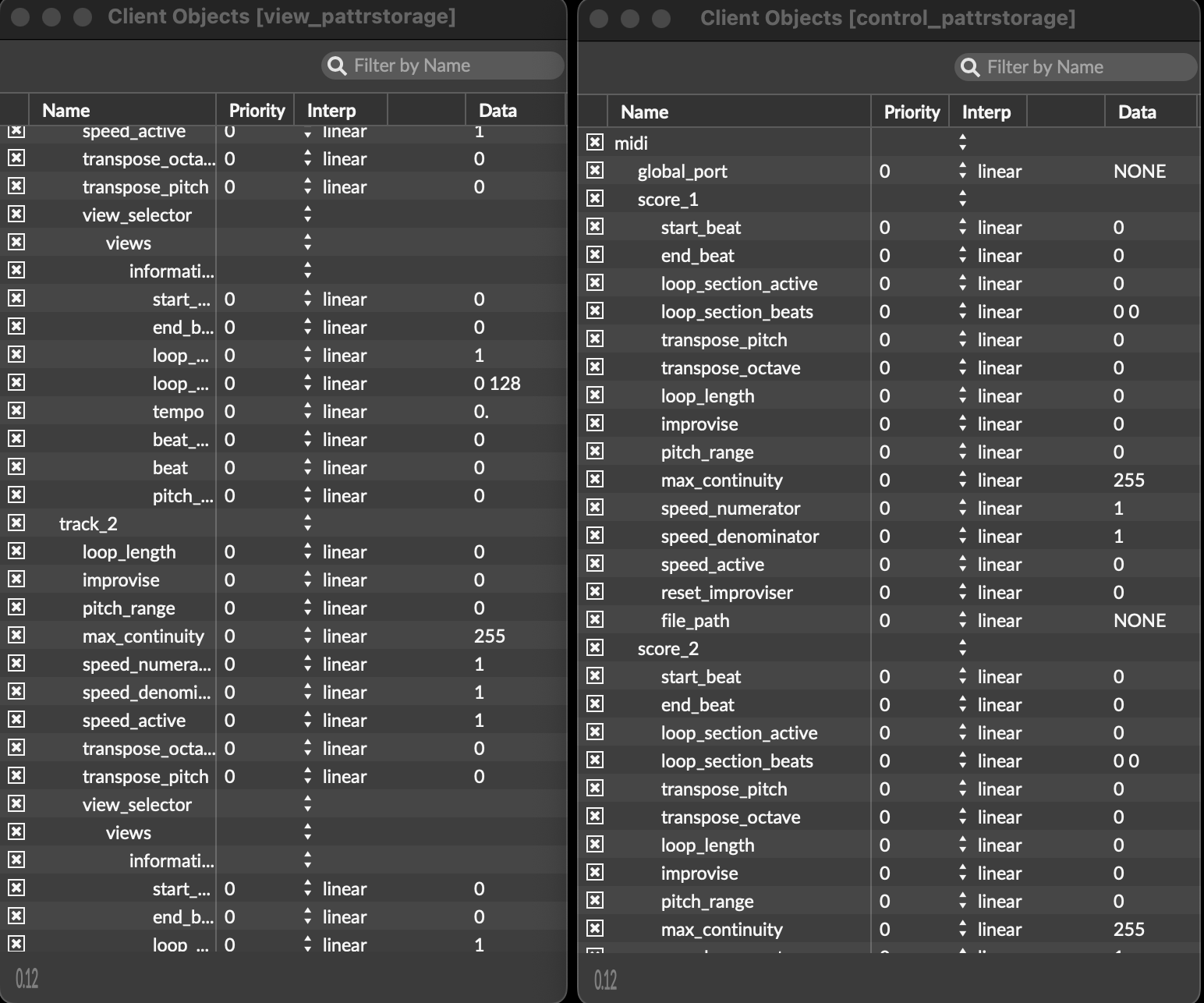 midi track labeled