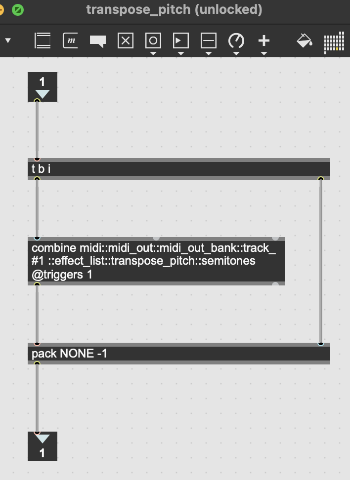 midi track labeled